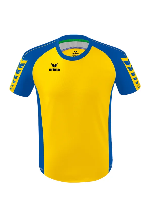 FUSSBALL - TEAMSPORT- SIX WINGS - T-Shirt print - gelbblau