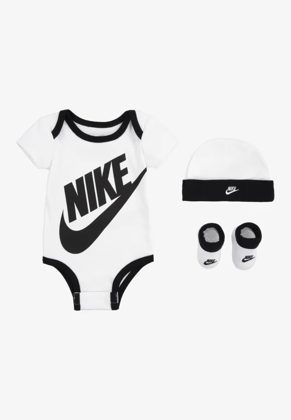 FUTURA LOGO HAT BOOTIE BABY SET - Geschenk zur Geburt - white