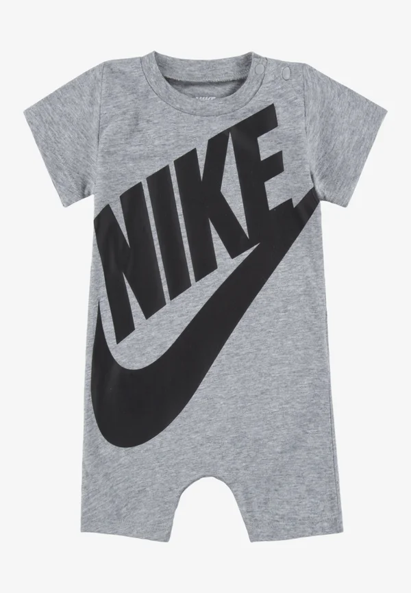 FUTURA ROMPER BABY - Jumpsuit - grey heather/black