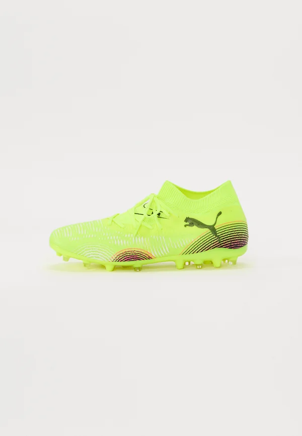 FUTURE 8 MATCH - Fußballschuh Nocken - yellow alert/black/sun struck