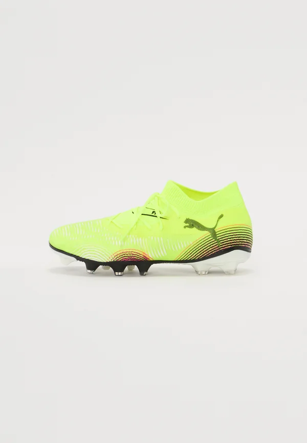 FUTURE 8 MATCH  - Fußballschuh Nocken - yellow alert/black/sun struck