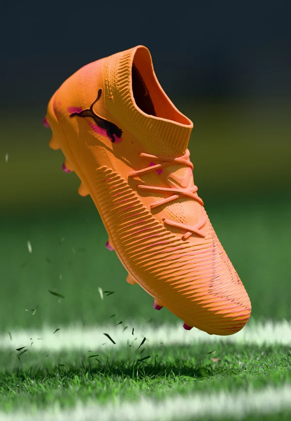 FUTURE 8 MATCH MG - Fußballschuhe Kunstrasen - heat fire/black/ravish