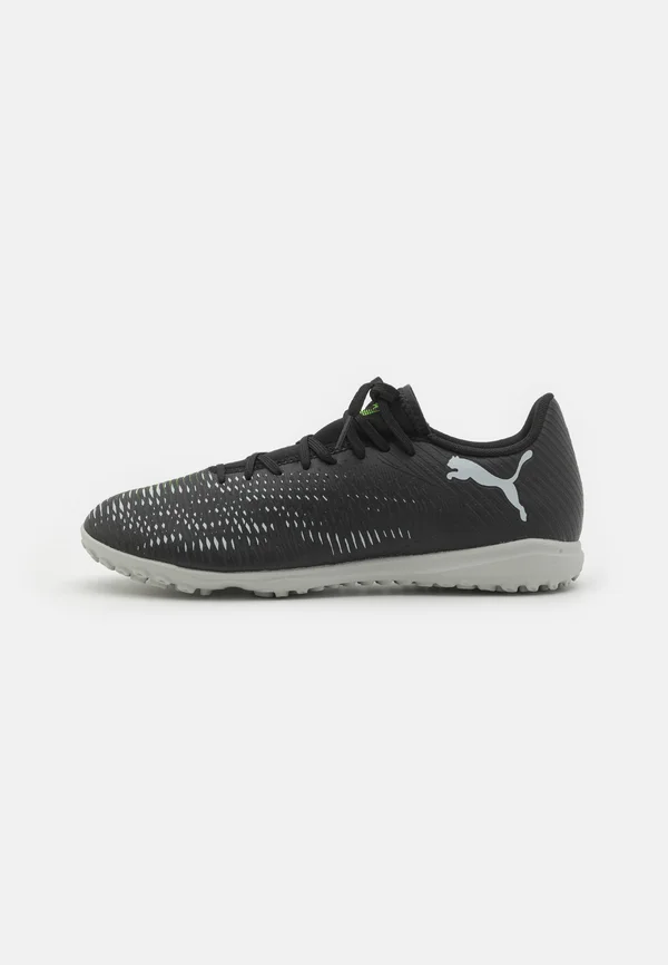 FUTURE 8 PLAY - Fußballschuh Multinocken - black/silver/fluo green