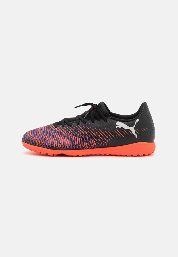 FUTURE 8 PLAY - Fußballschuh Multinocken - black/white/glowing red