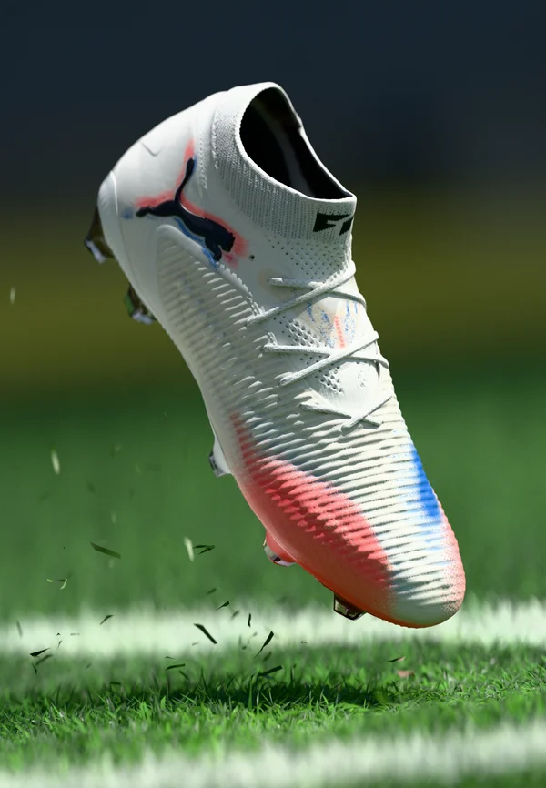 FUTURE 8 ULTIMATE FG - Fußballschuhe für festen Untergrund - white/black/glowing red