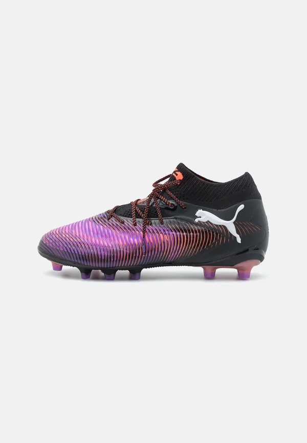 FUTURE 8 ULTIMATE - Fußballschuh Nocken - black/white/glowing red