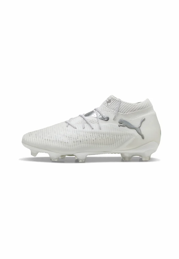 FUTURE 8 ULTIMATE - Fußballschuh Nocken - white matte silver