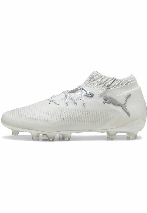 FUTURE 8 ULTIMATE - Fußballschuh Nocken - white/matte silver