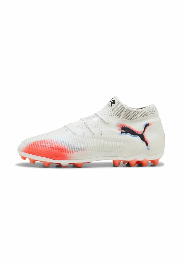 FUTURE 8 ULTIMATE - Fußballschuhe Kunstrasen - white/black/glowing red