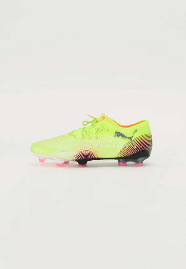 FUTURE 8 ULTIMATE LOW - Fußballschuh Nocken - yellow alert/black/sun struck