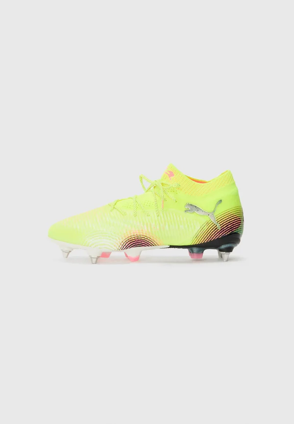 FUTURE 8 ULTIMATE MXSG - Fußballschuh Stollen - yellow alert/black/sun struck