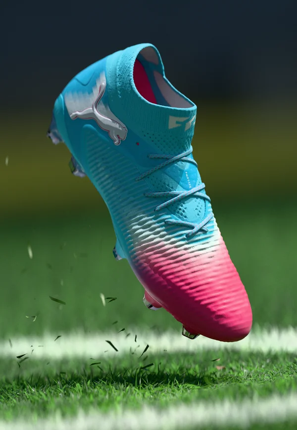 FUTURE 8 ULTIMATE RECHARGE FG - Fußballschuhe für festen Untergrund - hero blue/white/sunset pink
