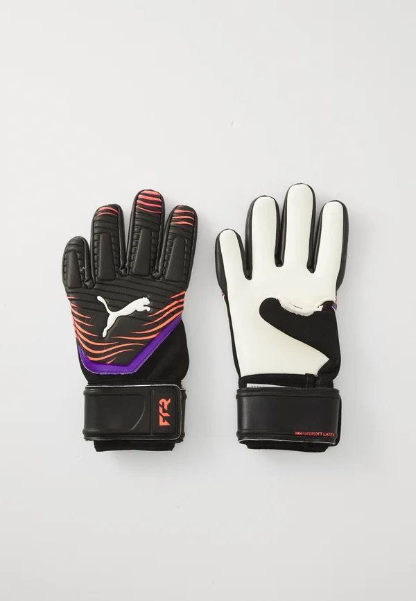 FUTURE MATCH UNISEX - Torwarthandschuh - black/glowing red/purple glimmer