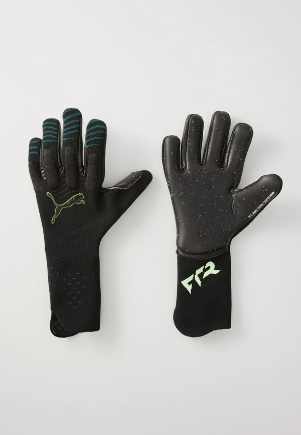 FUTURE ULTIMATE - Torwarthandschuh - black/green terrain/fizzy light