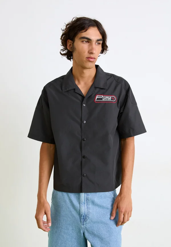 FUTURE.ARCHIVE GRAPHIC BOXY RACER - Hemd - black