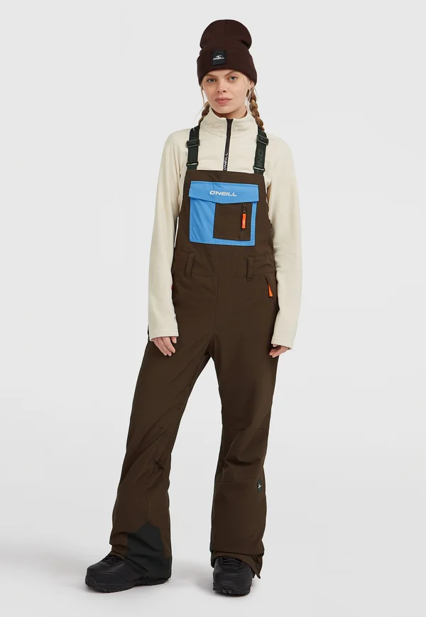 FWC'PEAK  - Skihose - coffee bean colour block