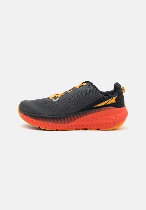 FWD VIA - Laufschuh Straße - black/orange