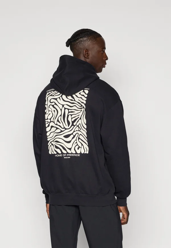 FWT HOOD - Kapuzenpullover - black