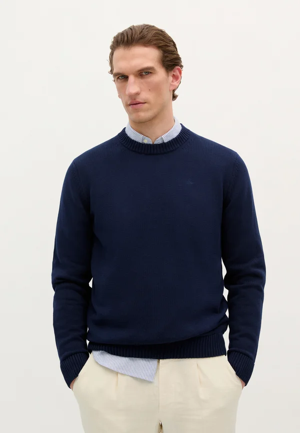 GAARDER - Strickpullover - navy