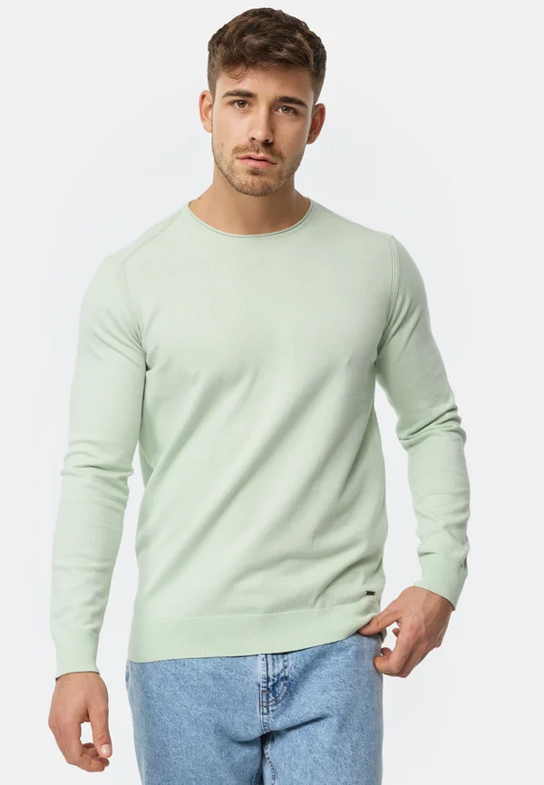 GAMAL - Strickpullover - sea foam