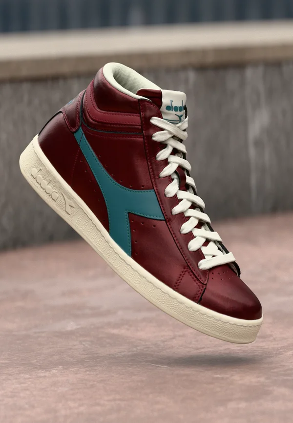 GAME METALLIC - Sneaker low - redwood