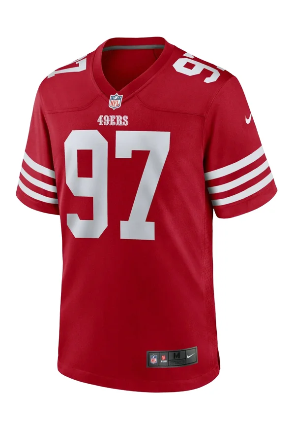 GAME SAN FRANCISCO 49ERS #97 NICK BOSA - Fußball-Trikot - rouge
