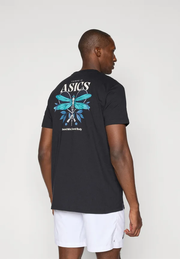 GAME SEASONAL GRAPHIC TEE - Sport T-Shirt - performance black