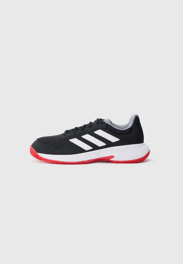 GAME SPEC 2 UNISEX - Multicourt Tennisschuh - core black/white/better scarlet