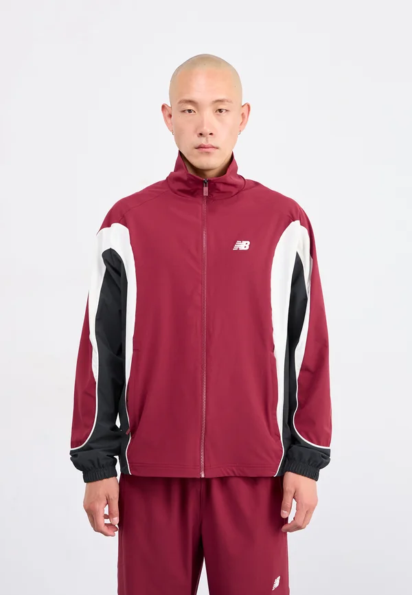 GAME TRACK JACKET - Trainingsjacke - monarch burgundy