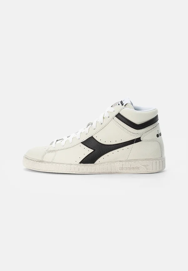 GAME UNISEX - Sneaker high - white /black