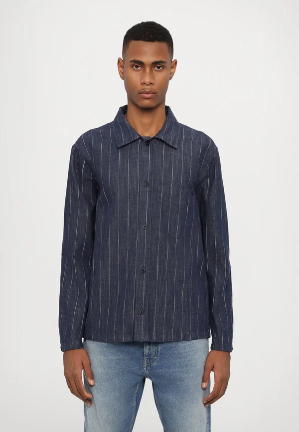 GARAGE SHIRT - Jeansjacke - dark blue