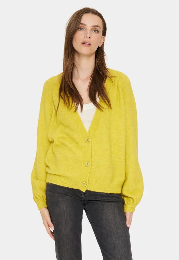 GARBIE - Strickjacke - celery