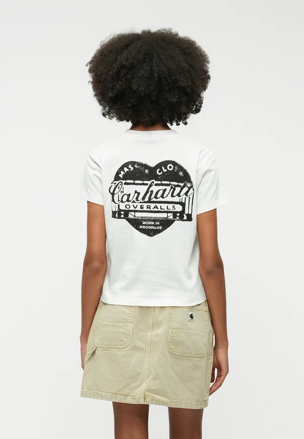 GARBLE - T-Shirt print - white