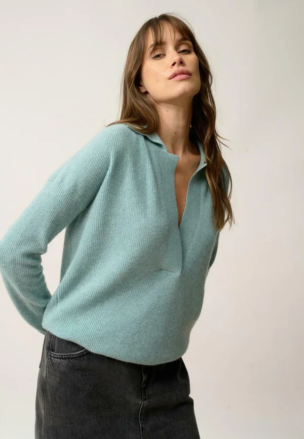 GARCIA - Strickpullover - heather aqua