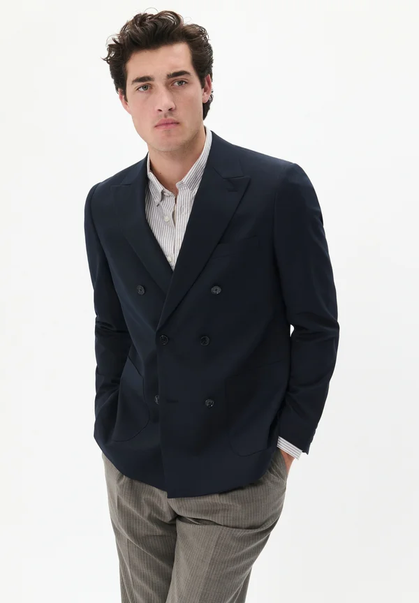 GARET DOUBLE - Sakko - dark navy
