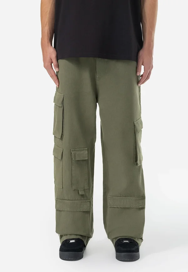 GARNET WIDE - Cargohose - faded olive