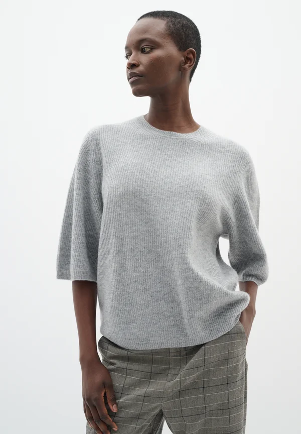 GARO MONIKA - Strickpullover - granite melange