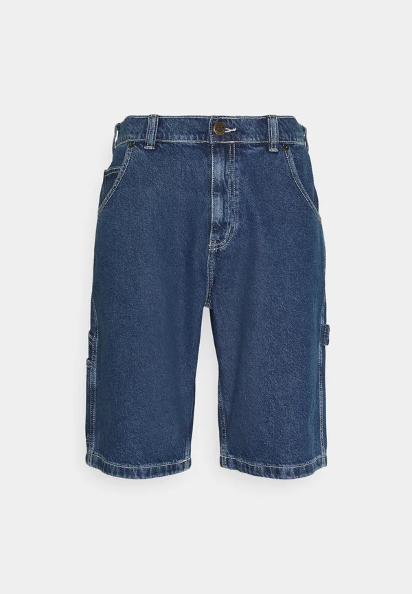 GARYVILLE - Jeans Shorts - classic blue