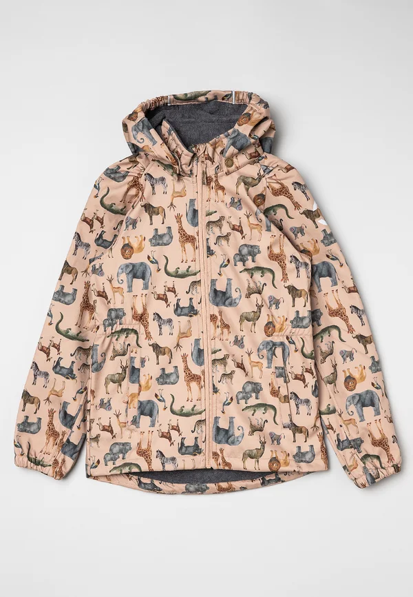 GATH AOP ZOO - Softshelljacke - nougat