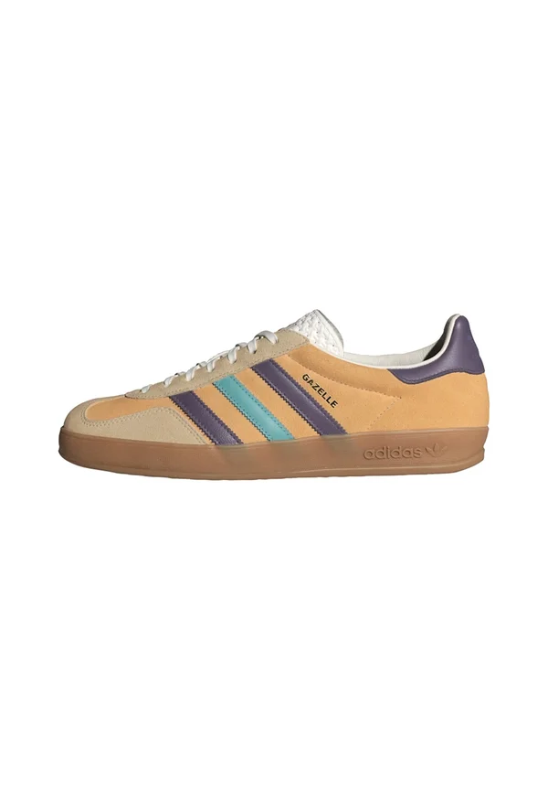 GAZELLE INDOOR - Sneaker low - glow orange shadow violet off white