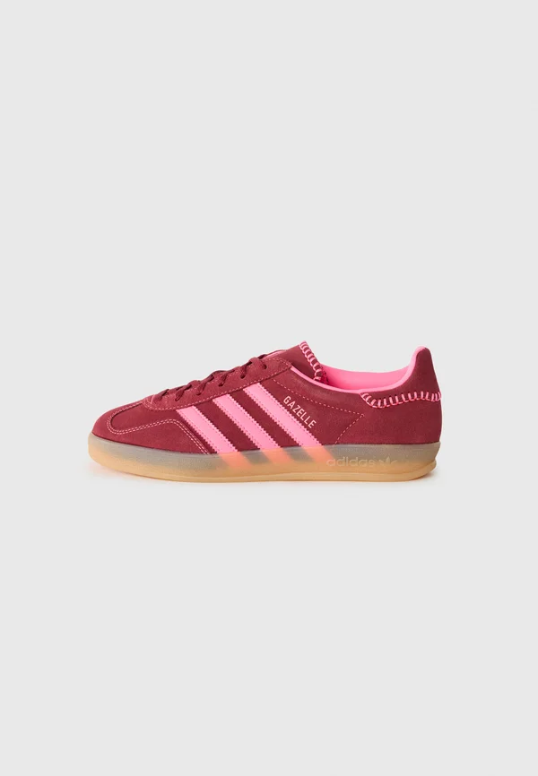 GAZELLE INDOOR - Sneaker low - lucid pink/noble maroon/lucid pink