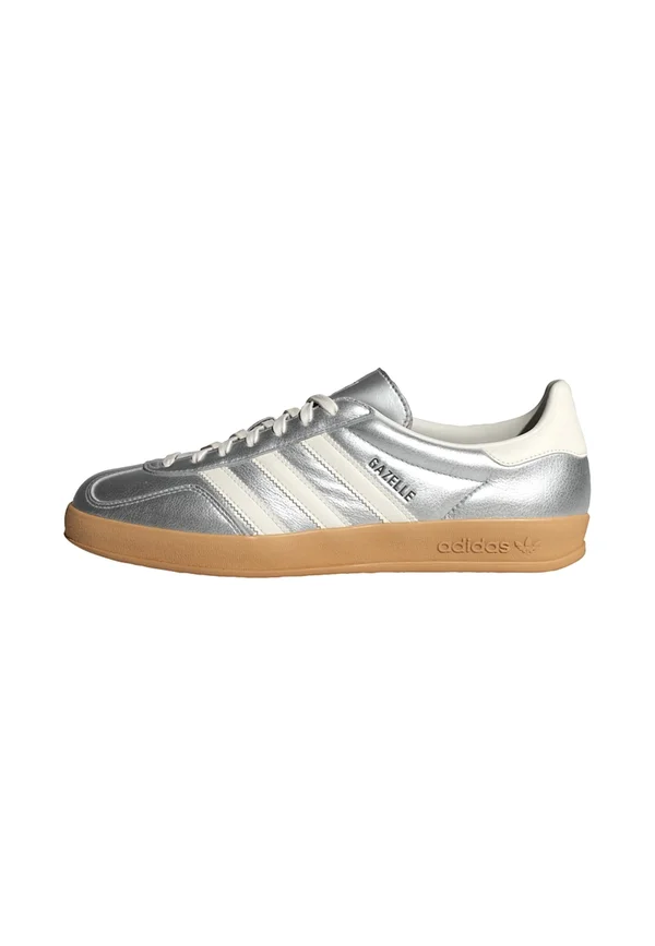 GAZELLE INDOOR - Sneaker low - silver metallic   core white   core black