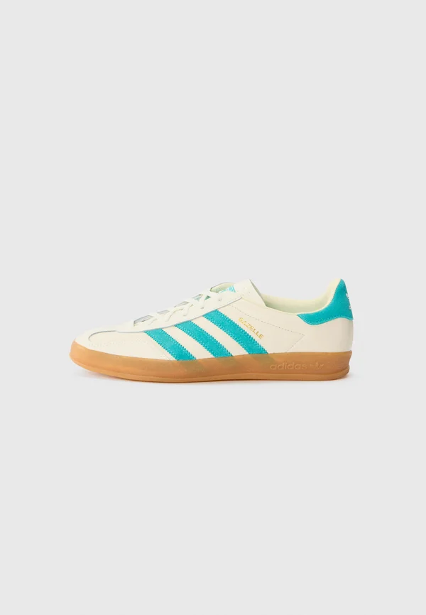 GAZELLE INDOOR UNISEX - Sneaker low - chalk white/ftwr white/gum10