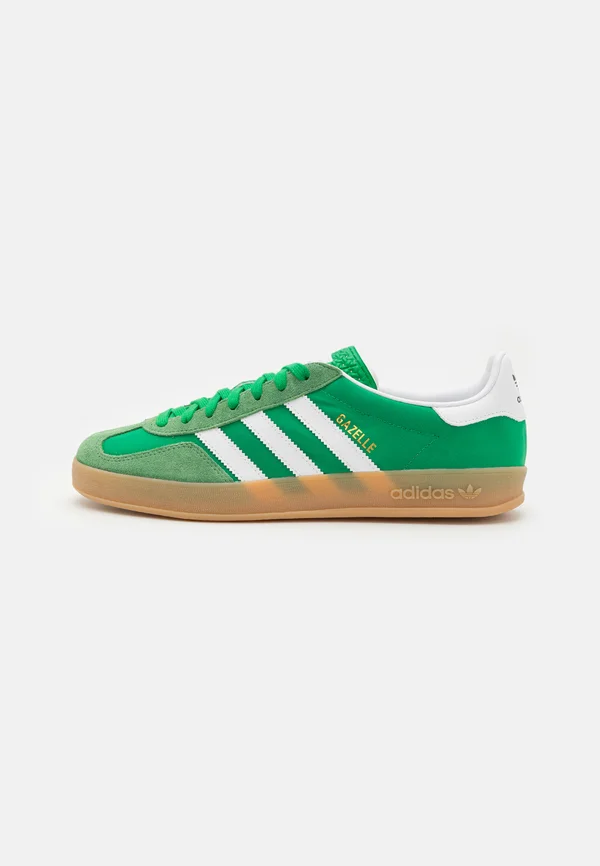 GAZELLE INDOOR UNISEX - Sneaker low - green/footwear white/hazy green