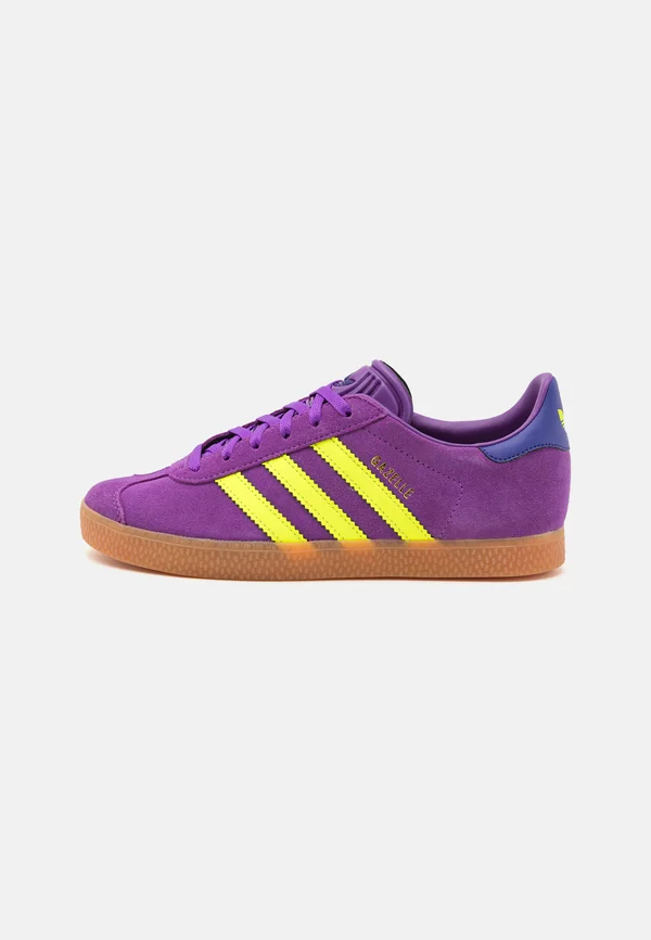 GAZELLE KIDS - Sneaker low - active purple/solar yellow/collegiate purple
