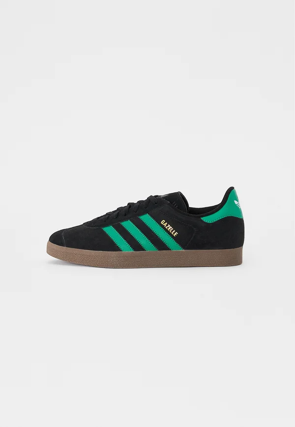 GAZELLE - Sneaker low - core black/court green/cloud white