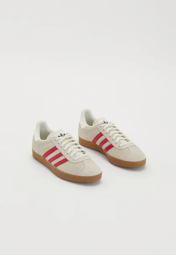 GAZELLE TERRACE ICONS UNISEX - Sneaker low - off white/better scarlet/night sky