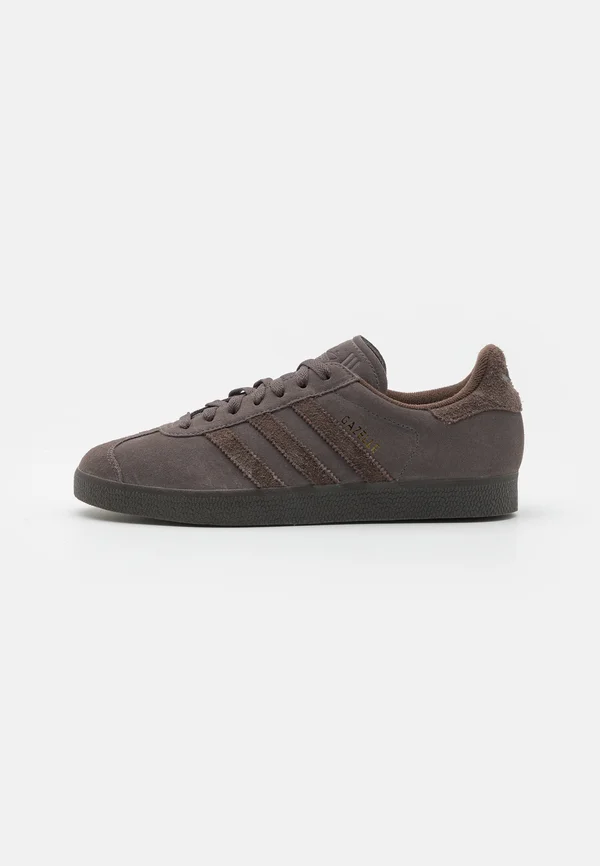 GAZELLE UNISEX - Sneaker low - charcoal/brown/dark brown