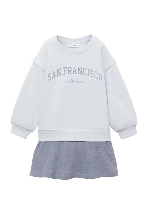 GECOMBINEERDE - Freizeitkleid - light blue