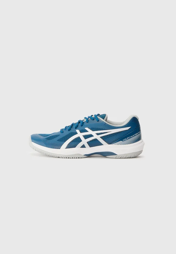 GEL COURT HUNTER 4 - Handballschuh - mako blue/gravel